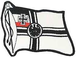 Aufnäher Reichskriegsflagge
