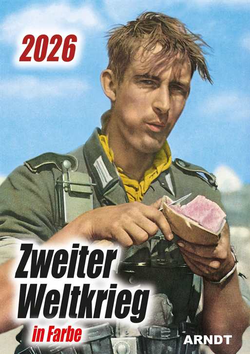 Kalender - Zweiter Weltkrieg in Farbe 2026