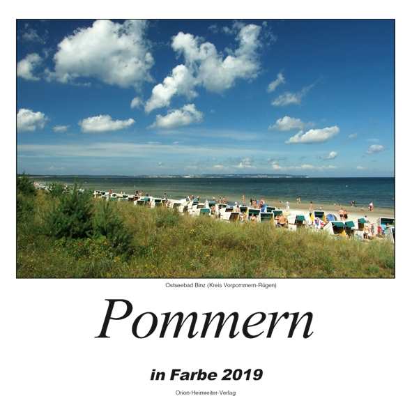 Kalender - Pommern in Farbe 2019