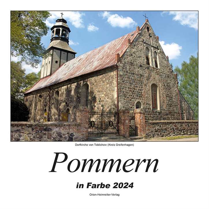 Kalender - Pommern in Farbe 2024