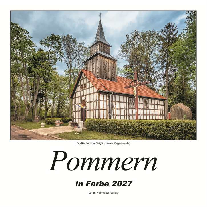 Kalender - Pommern in Farbe 2027