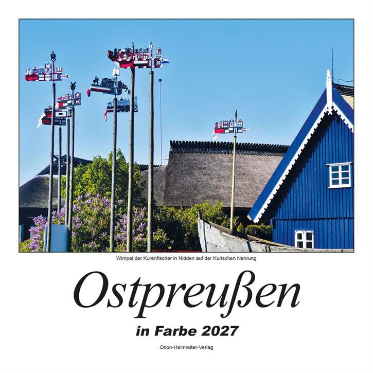 Kalender - Ostpreußen in Farbe 2027