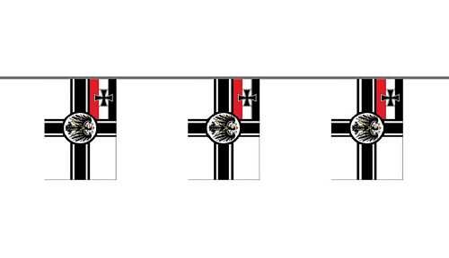 Flaggenkette Kaiserliche Kriegsflagge