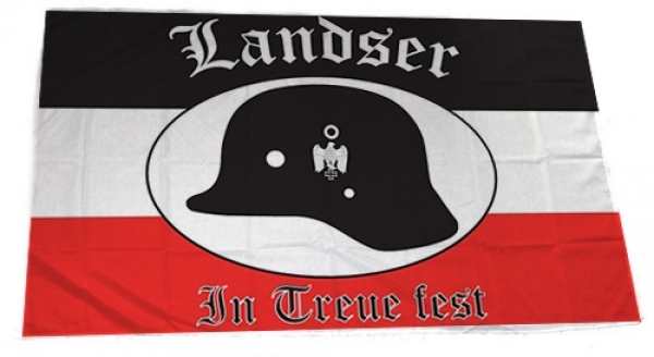 Fahne Landser - In Treue fest