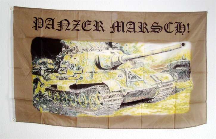 Fahne TIGER Panzer Marsch!