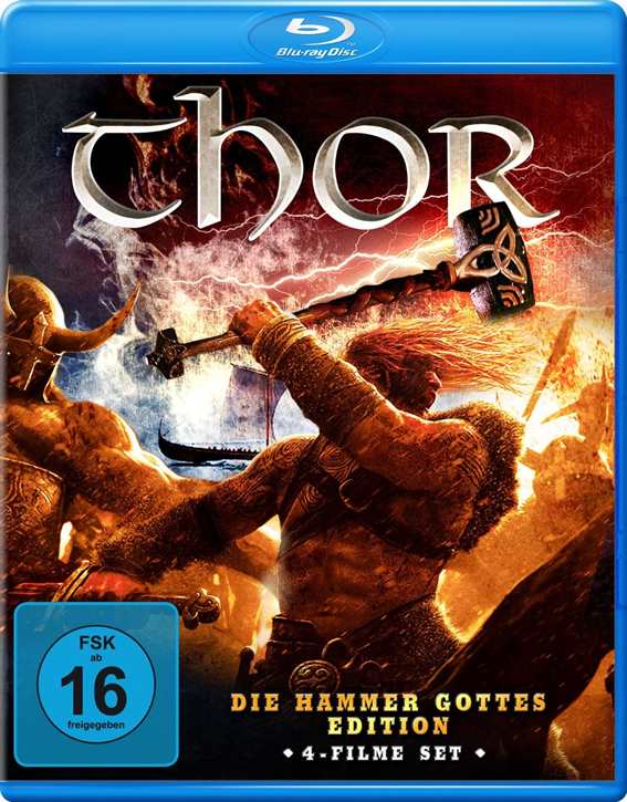 Thor - Hammer Gottes Edition (4 Filme auf Blu-ray)