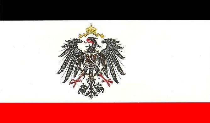 Fahne Kaiserreich mit Adler