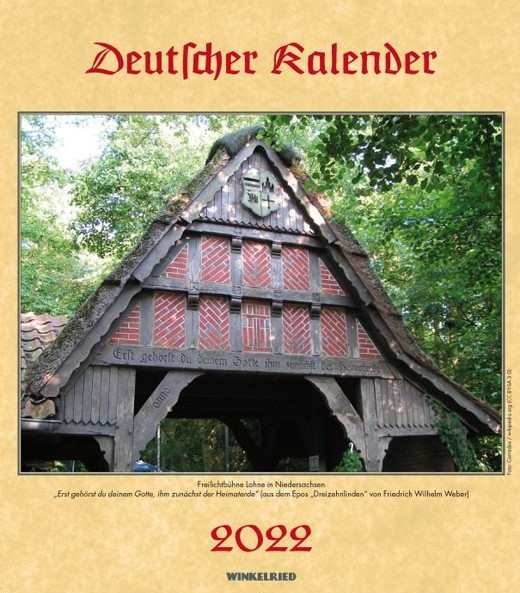 Deutscher Kalender 2022
