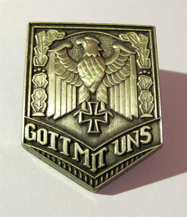 Anstecker Wappen Gott mit uns