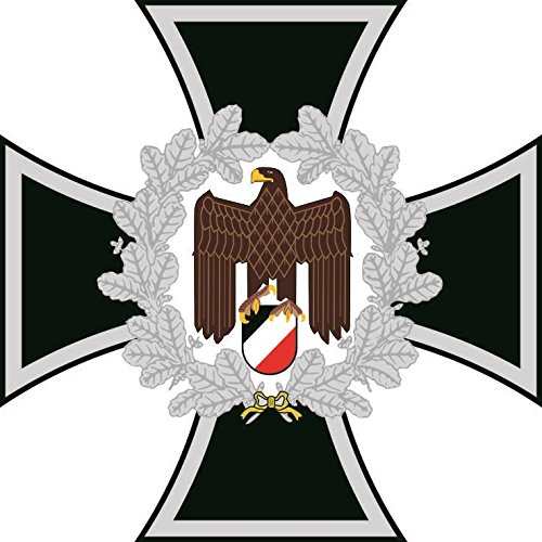 Aufkleber Eisernes Kreuz Adler Ehrenkranz