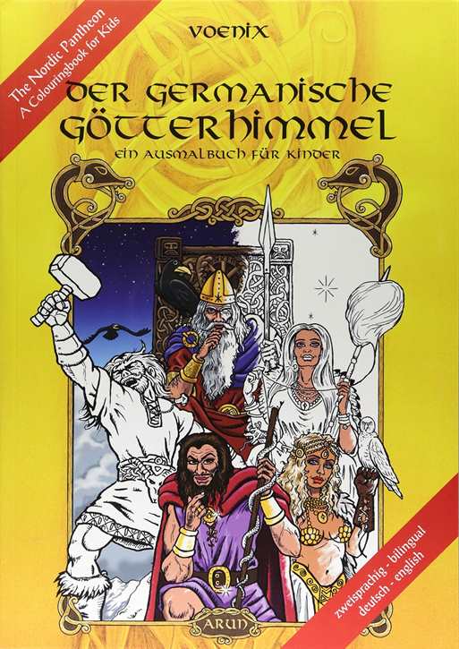 Voenix: Der germanische Götterhimmel - Ausmalbuch
