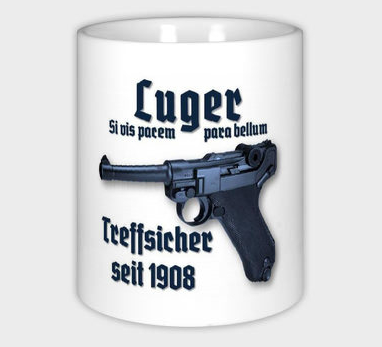 Keramiktasse/ Kaffeepott - Luger