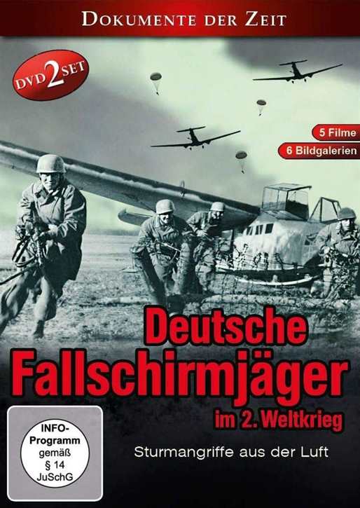 Deutsche Fallschirmjäger im 2. Weltkrieg, 2 DVDs