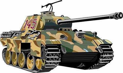 Aufkleber Panther Panzer