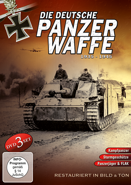 Die deutsche Panzerwaffe 1935-1945, 3 DVDs