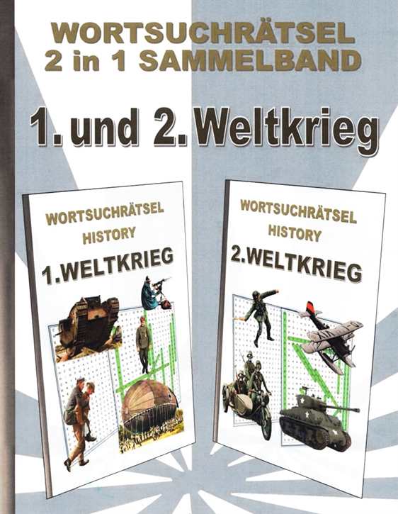 Sammelband Wortsuchrätsel 1. & 2. Weltkrieg