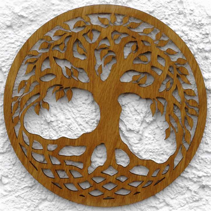 Yggdrasil / Lebensbaum aus Eichenholz