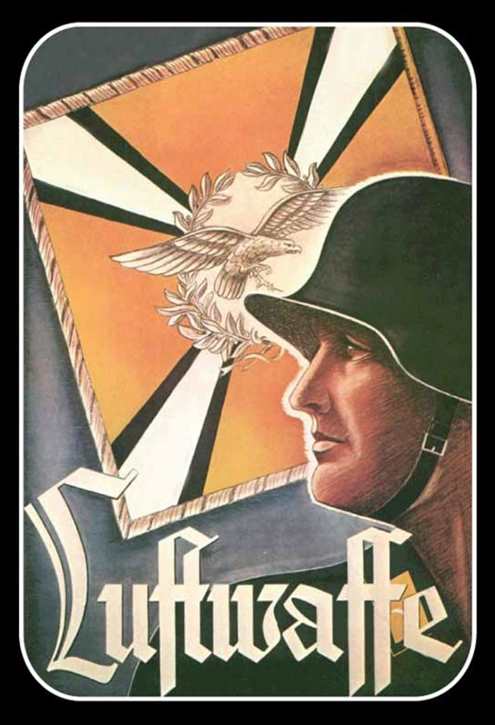 Werbeschild Luftwaffe
