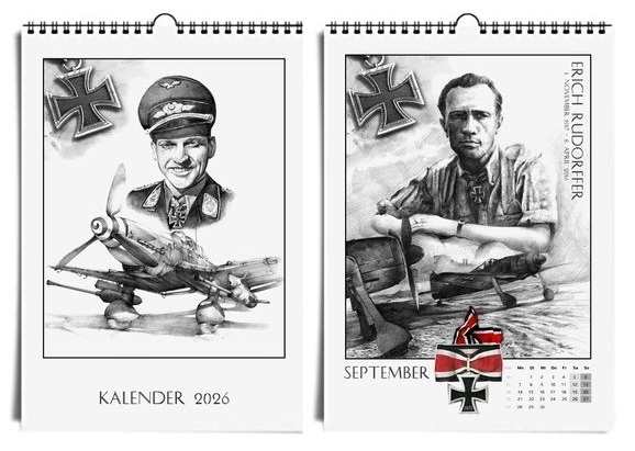 Kunstkalender - Deutsche Soldaten 2026