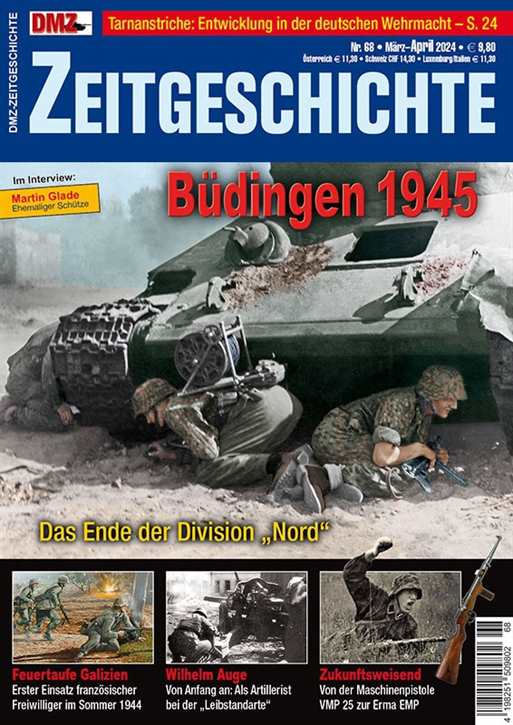 DMZ Zeitgeschichte Nr. 68 - Büdingen 1945 - Das Ende der Division „Nord"