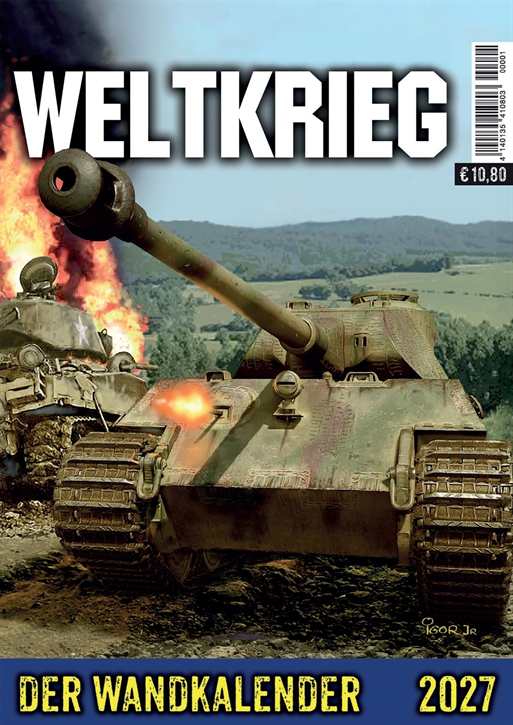 Kunst-Kalender - Weltkrieg - Der Wandkalender 2027