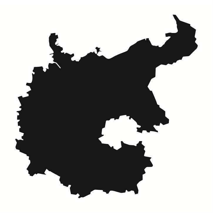 Aufkleber Deutsches Reich, schwarz