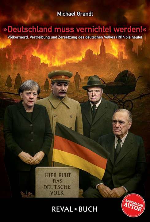Grandt, Michael: »Deutschland muss vernichtet werden!« - Völkermord, Vertreibung und Zersetzung des deutschen Volkes 1914 bis heute - Vorbestellung!
