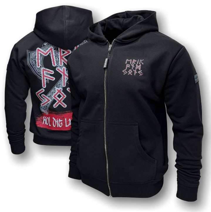 Kapuzenjacke E&S Land - schwarz