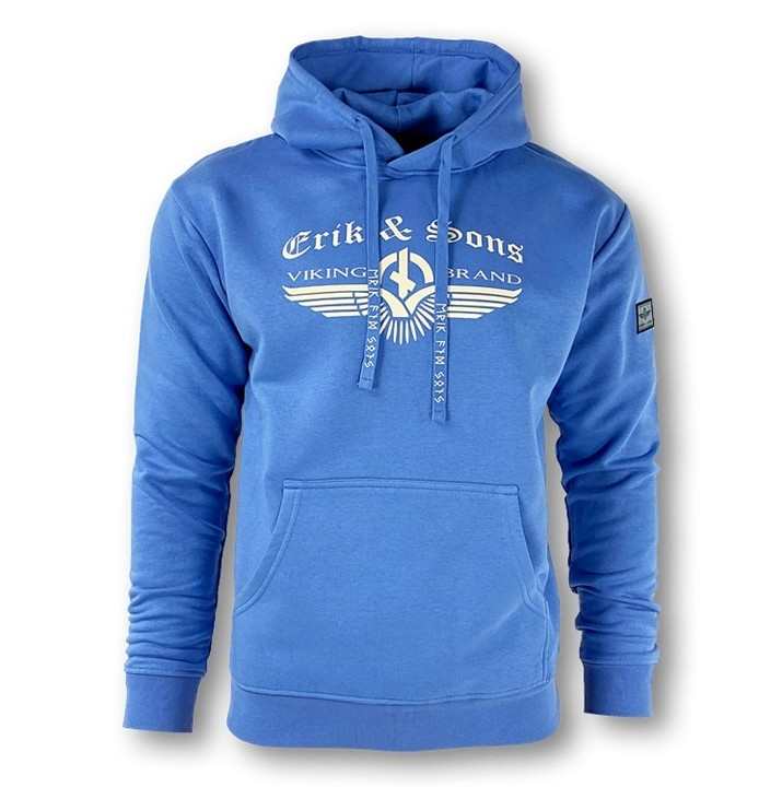 Kapuzenpullover E&S KAHLBERG - ozeanblau