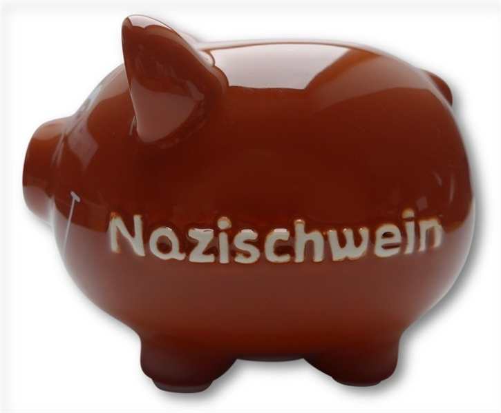 Sparschwein - "Nazischwein"