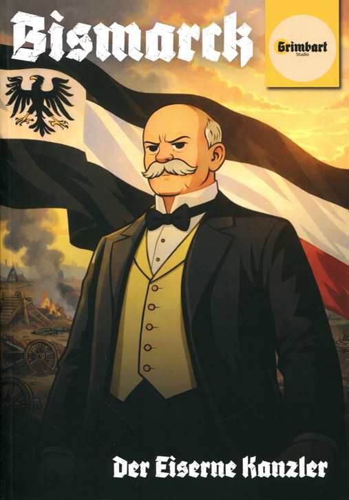 Comic - Bismarck – Der Eiserne Kanzler + 2 Poster und 3 Aufkleber gratis dabei!