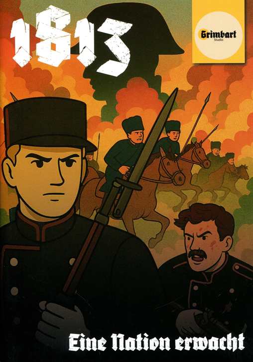 Comic - 1813 - Eine Nation erwacht + 1 Poster und 3 Aufkleber gratis dabei!