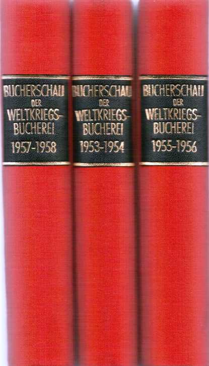 Bücherschau der Weltkriegsbücherei 1955-1956