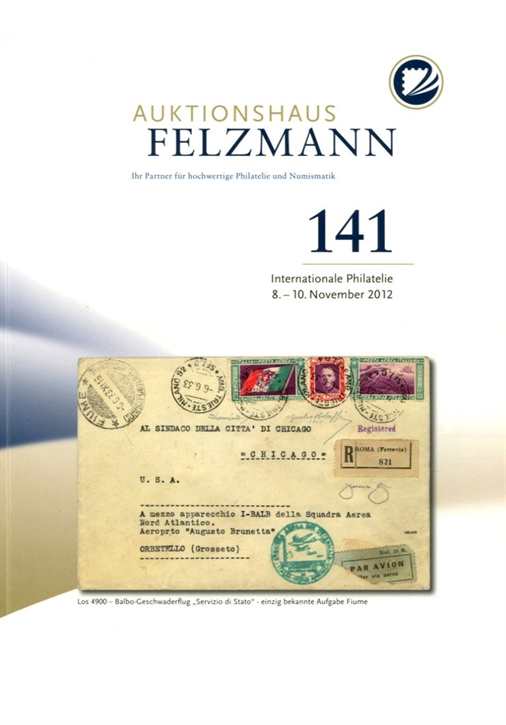 Felzmann Nr. 141: Internationale Philatelie 2012
