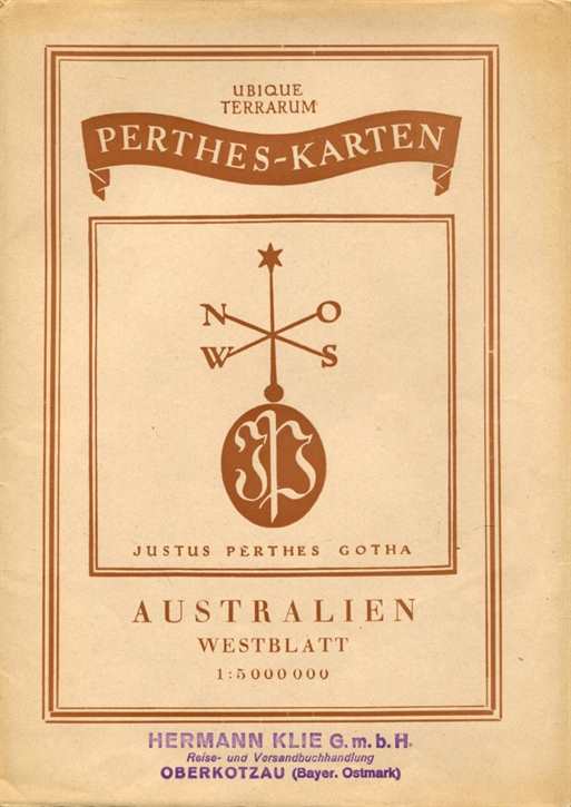 Perthes-Karten: Australien Westblatt
