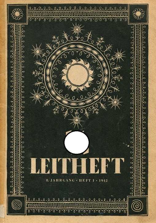 SS Leitheft 8. Jahrgang - Heft 1 - 1942