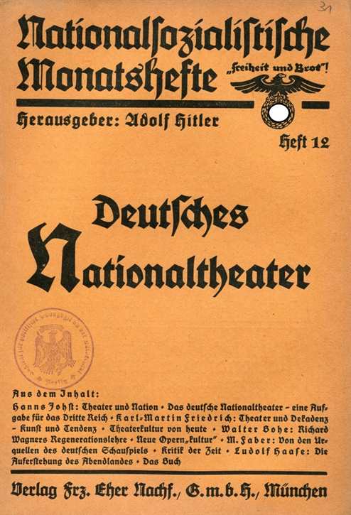 Nationalsozialistische Monatshefte Heft 12 - 1931 - 2. Jahrgang