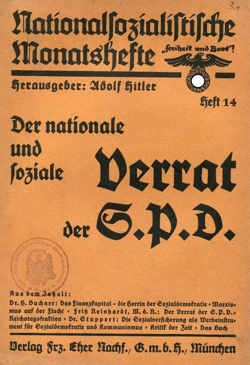 Nationalsozialistische Monatshefte Heft 14 - 1931 - 2. Jahrgang