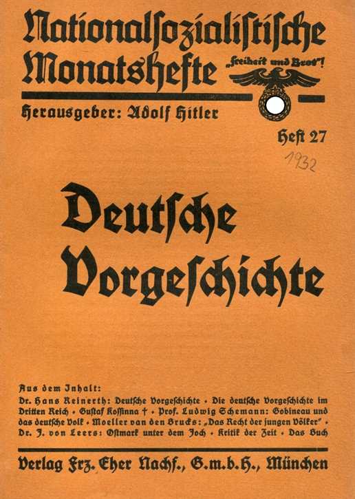 Nationalsozialistische Monatshefte Heft 27 - 1932 - 3. Jahrgang