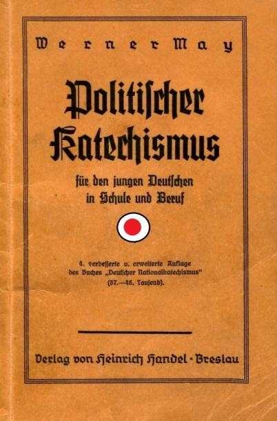 May, Werner: Politischer Katechismus für den jungen Deutschen in Schule und Beruf