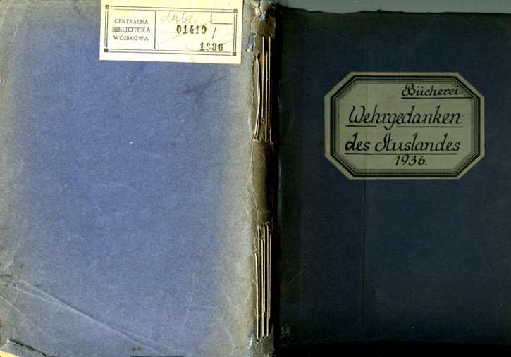 Wehrgedanken des Auslandes 12. Jahrgang Heft 1 bis 12 1936