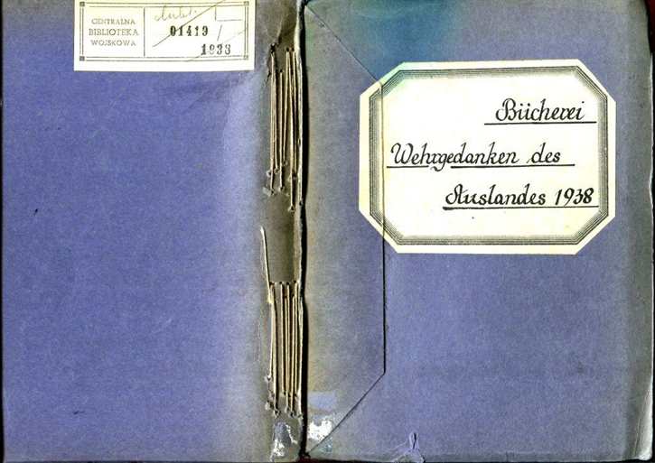 Wehrgedanken des Auslandes 14. Jahrgang Heft 2 bis 12 1938