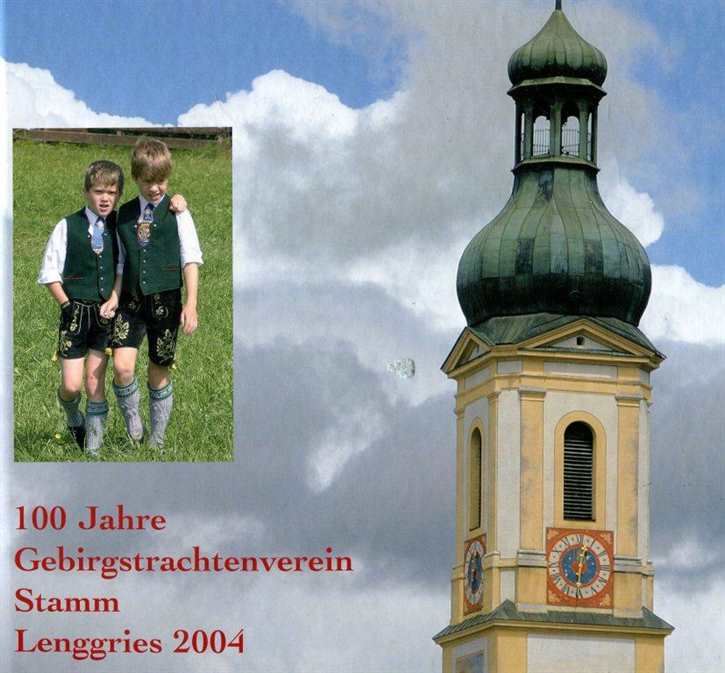 100 Jahre Gebirgstrachtenverein Stamm Lenggries 2004 - Im Bild festgehalten von Fotograf Claus Eder