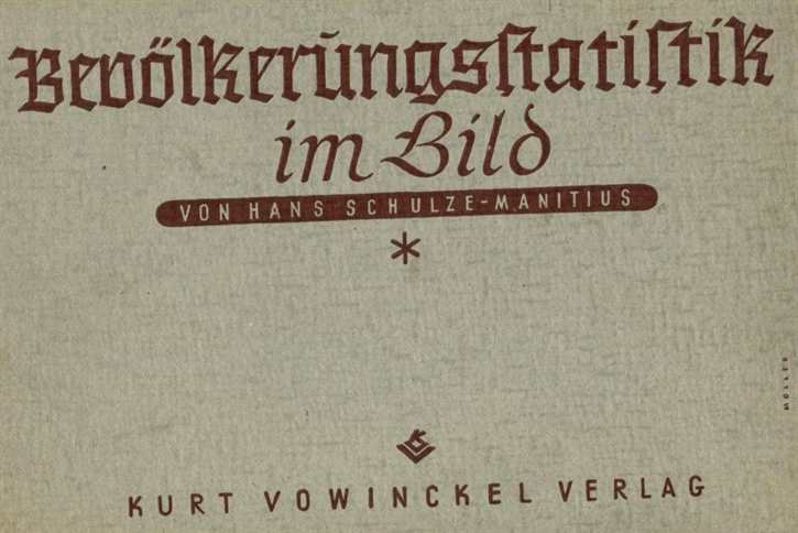 Schulze-Manitius, Hans: Bevölkerungsstatistik Deutschland und des Auslandes im Bild