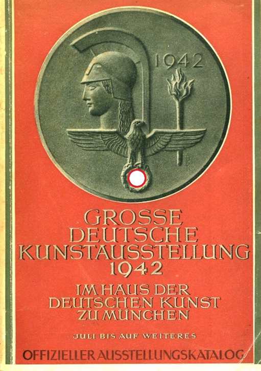 Große Deutsche Kunstausstellung 1942 im Haus der Deutschen Kunst zu München