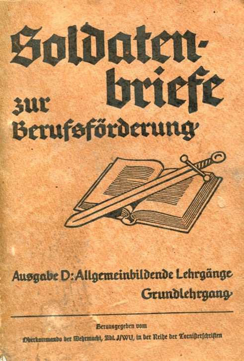 Soldatenbriefe zur Berufsförderung - Reihe der Tornisterschriften - Augaben D und A - selten