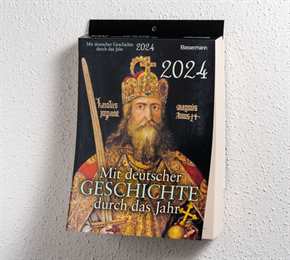 Abreißkalender - Mit deutscher Geschichte durch das Jahr 2024