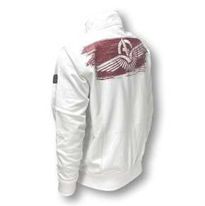 Sweatjacke E&S NAEROY - weiss