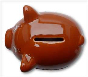 Sparschwein - "Nazischwein"