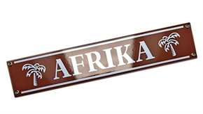 Emailleschild Afrikakorps (DAK)